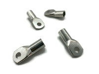 eXODA Kabelschuh 50mm² M8 4x für Batteriekabel optimal für Kupferkabel mit 50 mm² Querschnitt und 8 mm Durchmesser sichere Verbindungen ohne PVC Mantel für...