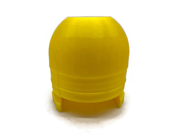 Abdeckung für Anhängerkupplung Kappe Gelb mit Schraubgewinde