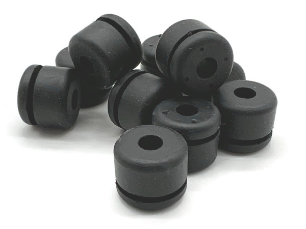 eXODA 5mm Kabeltülle Gummi Kabeldurchführung Durchführungstülle 10 Stück