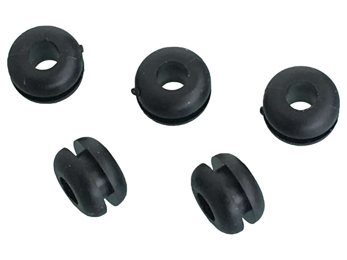 2 Gummi Tüllen 41.3mm - Kabeldurchführungen Für Schreibtisch & Industrie