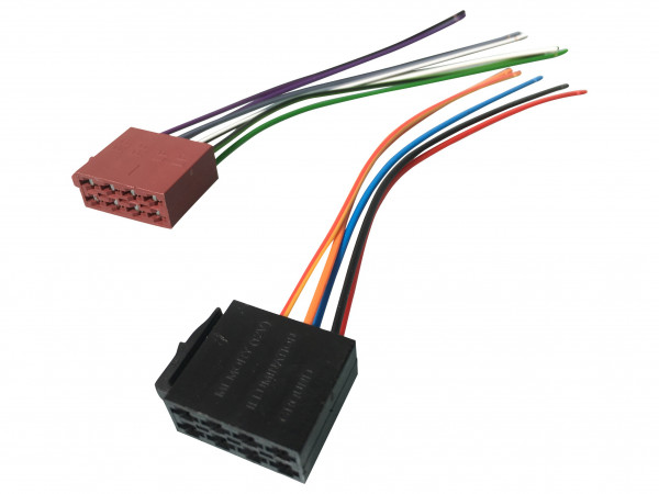ISO Stecker Adapter Kabel Set für Autoradio Auto KFZ Einbau Anschluss 12V Universal Autoradio