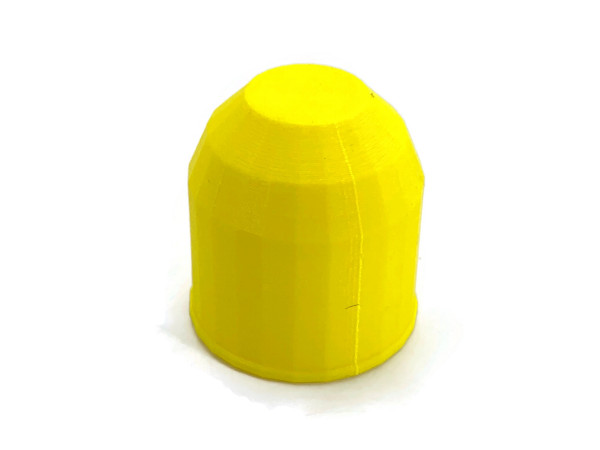 Anhängerkupplung Abdeckung Kappe für Kugelkopf Neon Gelb AHK