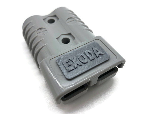 Batterie Stecker 175A 50 mm2 grau Steckverbinder für Gabelstapler Kabel
