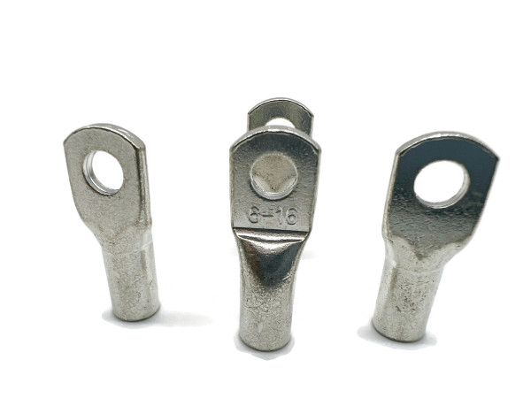 eXODA Kabelschuh 16mm2 M6 4x für Batteriekabel geeignet für 16mm² Kabelquerschnitt mit 4,5mm Durchmesser für Kupferkabelgeflecht robust zuverlässig in Anwendung