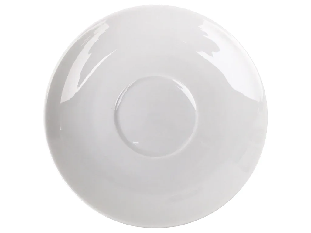 ###Untertasse 14,5 cm TET Iphigenie Uni 3 kratzfest aus Porzellan###