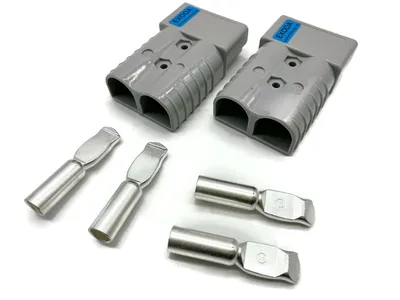 Batteriestecker 350A 70 mm2 grau Set Steckverbinder