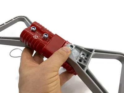 Batteriestecker 175A 25 mm2 rot Vollset Steckverbinder