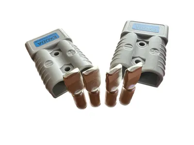 Batteriestecker 175A 16 mm2 grau Set Steckverbinder