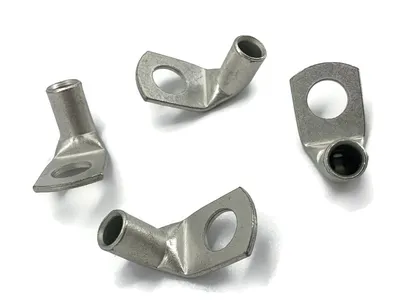 eXODA Kabelschuh gewinkelt 4x Ringöse 16 mm² M8 Pressöse für Batteriekabel