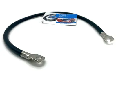 eXODA Batteriekabel 50 mm² 75cm Schwarz für Auto Motorrad Boot Hitzebeständig Hochwertig
