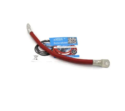 eXODA Batteriekabel 70 mm² 30cm M6 M8 Rot 99 9 % Kupfer hohe Materialqualität flexibel hitzebeständig bis 70°