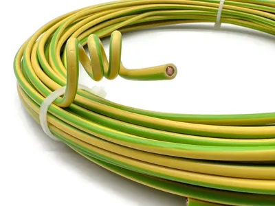 Erdungskabel 1x4 mm² 20m H07V-U starr grün/gelb für Erdungssysteme VDE 0281