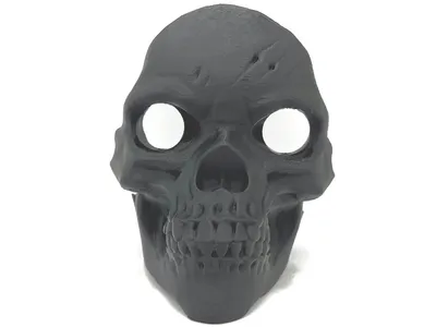 Abdeckung für Anhängerkupplung Kappe Totenkopf Schädel mit Schraubgewinde Schwarz