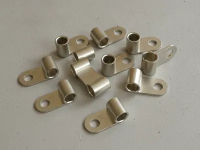 Fahnenkabelschuh 25 bis 35 mm² M10 10x Pressöse Kabelschuh Ringöse für Batteriekabel